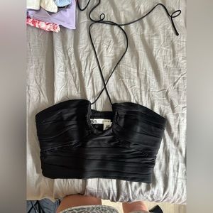 Zara cropped top w tags